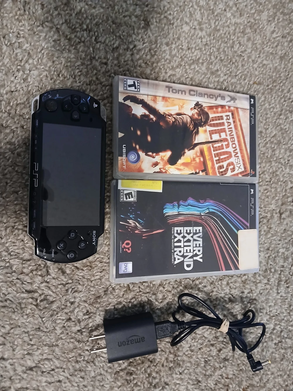 Sony Psp 2001 With 2 Games And Charger